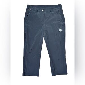 Mammut Black Capri Hiking Outdoors Pants Size 6